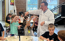 Dr. Williams at RISE Elementary